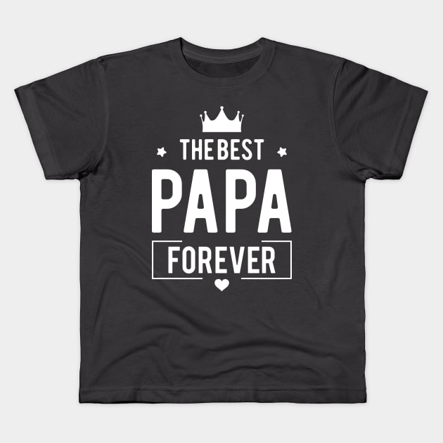 fathers day Kids T-Shirt by DJOU